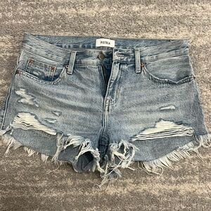 Pistola Mid-Rise Denim Shorts size 28